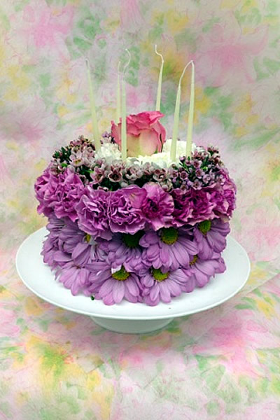 Birthday Cake Bouquet - Sudbury Flower Delivery l Lougheed Flowers l