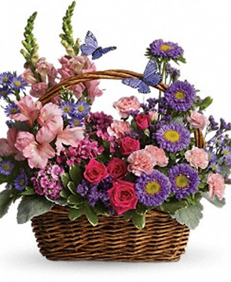 Country Basket Blooms