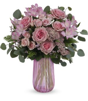 Teleflora Rosy Iridescence Bouquet
